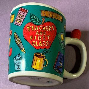 Teachers Are First Class Ceramic Coffee Mug